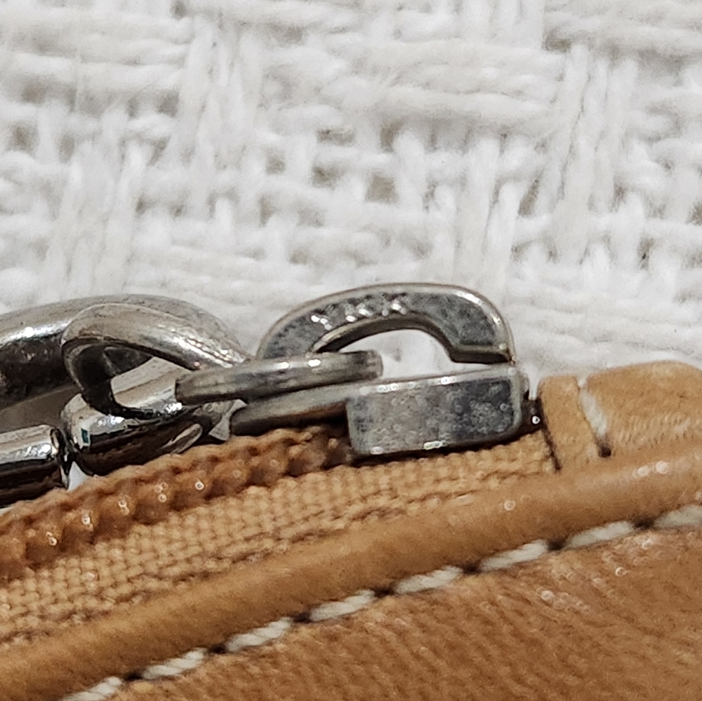 Coach Tan Leather mini bag Wristlet EUC - Picture 5 of 11